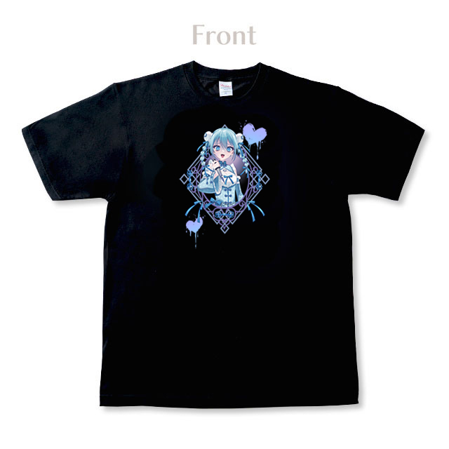 かわいい信仰【黒】Tシャツ4