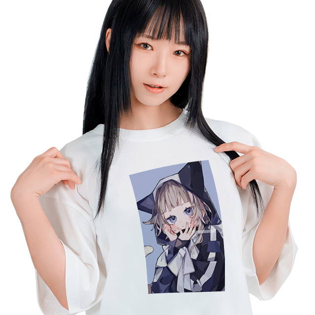 ひろみのむしT【白】-みのちゃんアップ-