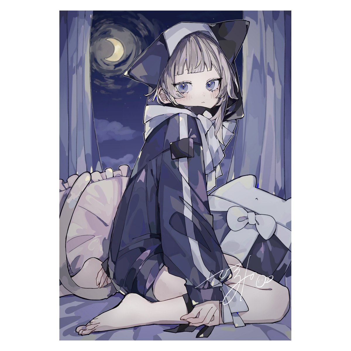 ひろみのむしT【白】-みのちゃん全身-