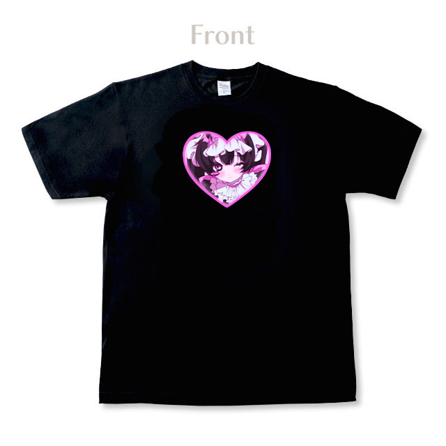 めろ子 黒Tシャツ【萌子】