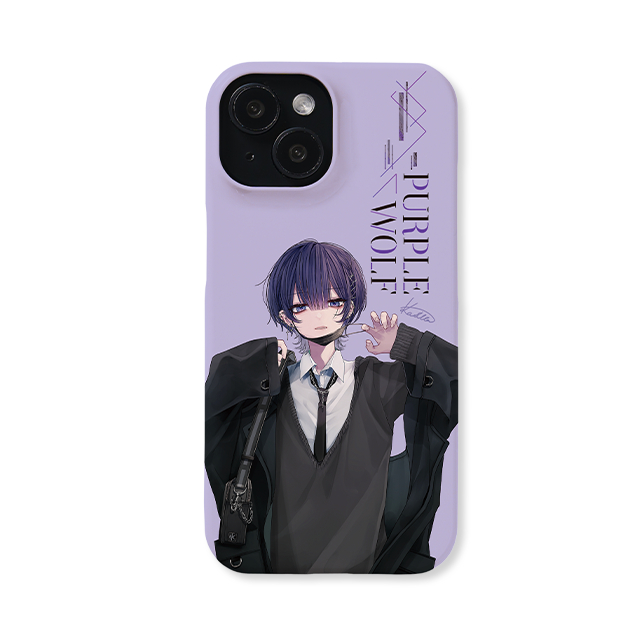 カシバiPhoneケース-PURPLE-